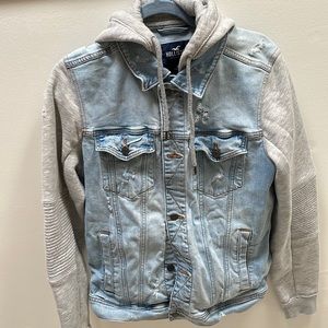 Mens Hollister Denim Hoodie